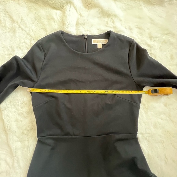 NWT MICHAEL Michael Kors Grommet Black Dress Size Medium - Picture 7 of 10